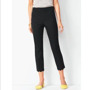 Ladies Cropped Black Pants